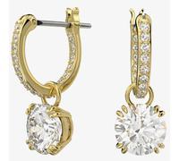 Swarovski Stilla Drop Earrings Stainless Steel 5638802 - Woman - Quartz - Stainless Steel Gold 18 mm