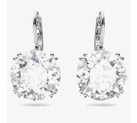 Swarovski Ladies Millenia Clear Round Cut Dropper Earrings 5628351