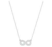 Swarovski Latisha necklace Infinity White Rhodium plated Crystal 5528911