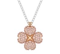 Swarovski Latisha Reversible Flower Pendant Pink White Mixed Metal 5636488