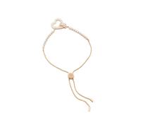 Swarovski Lovely Collection Rose Gold Heart Bracelet