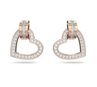 Swarovski Lovely Stud Earrings Rose Gold crystal