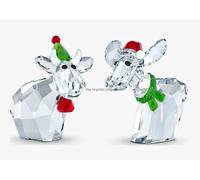 SWAROVSKI LOVLOTS HOLIDAY MO AND RICCI 2020 5540695 MINT BOXED RETIRED RARE