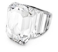 Swarovski Lucent cocktail ring, Octagon cut, White