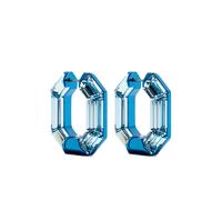 Swarovski Lucent hoop earrings - Blue OS