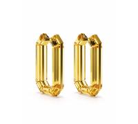 Swarovski Lucent hoop earrings - Yellow OS
