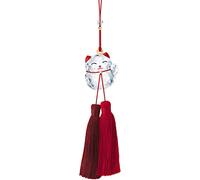 Swarovski Lucky Cat Ornament, CLEAR