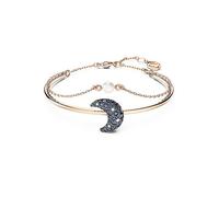 Swarovski Luna Moon Pearl Bangle Bracelet White