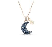 Swarovski Luna Moon Plated Pendant Necklace