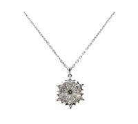Swarovski Magic Pendant Silver Snowflake Necklace