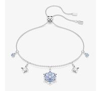 Swarovski Magic Rhodium Plated Blue Zirconia Snowflake Bracelet 5734244