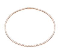 Swarovski Matrix Necklace Stainless Steel 5764194 - Woman - Stainless Steel Rose gold/White M