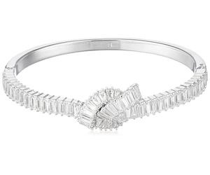 Swarovski MATRIX:BRACCIALE RIGIDO BOW WHI/RHS S 32 for women silver S