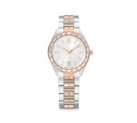 Swarovski Matrix Collection Date Watch, Swiss Made, Metal Bracelet