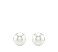 Swarovski Matrix crystal-pearl stud earrings - Silver OS