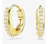 Swarovski Matrix Gold Tone Plated Mini Hoop Earrings 5697228