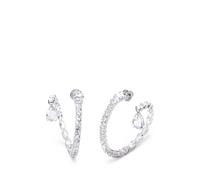 Swarovski Matrix hoop earrings - Silver OS