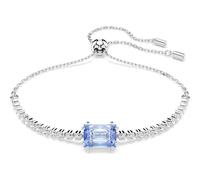 Swarovski Matrix Tennis Rhodium White + Blue Mixed Cuts Bracelet