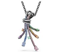 Swarovski Matrix Multi Color Ruthenized Bouquet Pendant and Brooch