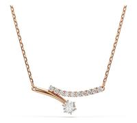 Swarovski Matrix Necklace 5763823 Rose Gold-Plated