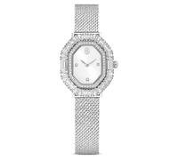 Swarovski Matrix Octagon Watch - Silver Metal Strap - Stainless Steel