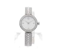 Swarovski Matrix pearl bangle watch - Silver OS