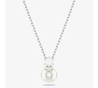 Swarovski Matrix Rhodium Plated Crystal Pearl Necklace 5693897
