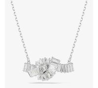 Swarovski Matrix Rhodium Plated White Zirconia Knot Necklace 5728553