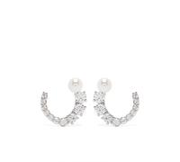 Swarovski Matrix stud earrings - Silver OS