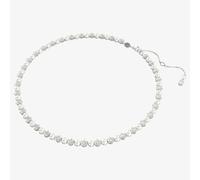 Swarovski Matrix Tennis White Crystal Necklace 5689623