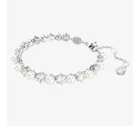 Swarovski Matrix Tennis White Pearl Bracelet 5689625