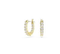 Swarovski Matrix Earrings Stainless Steel 5733398 - Woman - Stainless Steel Gold 15 mm