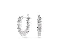 Swarovski Matrix Vittore Hoop Earrings Stainless Steel 5562126 - Woman - Stainless Steel Silver 15 mm