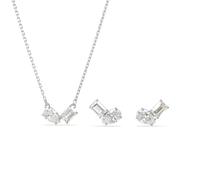 Swarovski Mesmera Mixed Cuts Rhodium Plated Jewellery Set 5665829