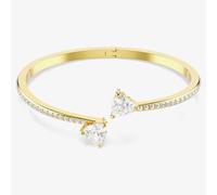 Swarovski Mesmera 18ct Yellow Gold Heart Cut Medium Bangle 5733474
