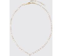 SWAROVSKI Mesmera 18k Gold-Plated Crystal Choker Necklace - Size: OS - female