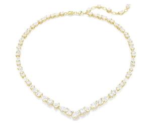 Swarovski Mesmera: Collana V White/GOS 32 Women's Gold, One Size