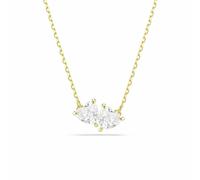 Swarovski Mesmera Gold Tone Plated Heart Pendant Necklace