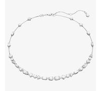 Swarovski Mesmera All-Around Necklace, White Crystals in a Rhodium Plated Setting, from the Mesmera Collection