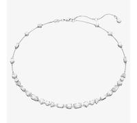 Swarovski Mesmera All-Around Necklace, White Crystals in a Rhodium Plated Setting, from the Mesmera Collection