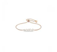 Swarovski Mesmera Mixed Cuts Crystal Rose Gold Tone Adjustable Slider Bracelet 0.6 x 2.4cm, 12-24cm