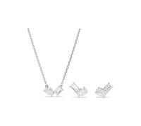 Swarovski Mesmera Mixed Cuts Rhodium Jewellery Set
