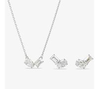 Swarovski Mesmera Mixed Cuts Rhodium Plated Jewellery Set 5665829