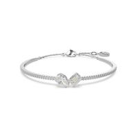 Swarovski Mesmera Mixed Cuts Scattered Design White Rhodium Plated Bangle 5667253 - Crystal / Rhodium Plated
