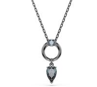 Swarovski Mesmera pendant Mixed cuts, Gray, Ruthenium plated