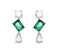 Swarovski Mesmera Rhodium Plated Crystal Drop Earrings D SKI-4209