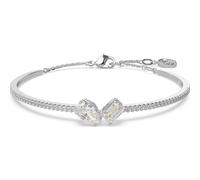 Swarovski Mesmera Rhodium Plated White Crystal Moi et Toi Bangle