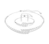 Swarovski Mesmera Set, Set (3), Marquise Cut, White, Rhodium Plated