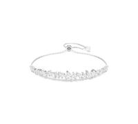 Swarovski Mesmera Silver Tone White Crystal Marquise Cut Bracelet