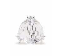 Swarovski Mesmera triangle cut crystal clip single earring - Neutrals OS